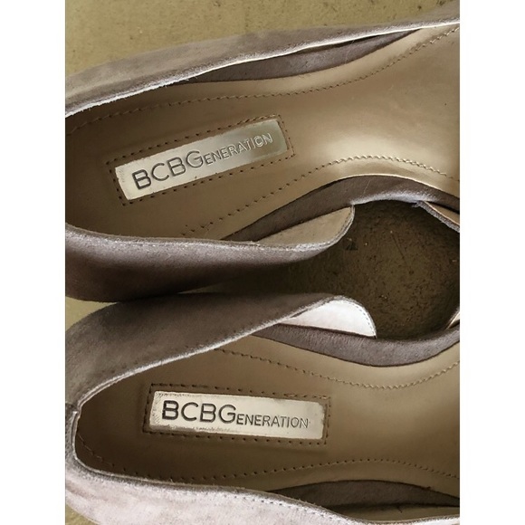 BCBGeneration MONTREAL suede wedge heels - Picture 2 of 4